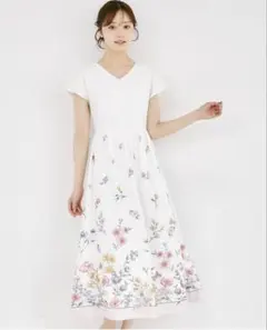 Pal elfy クラシカルシャツレイヤードワンピース パルエルフィー