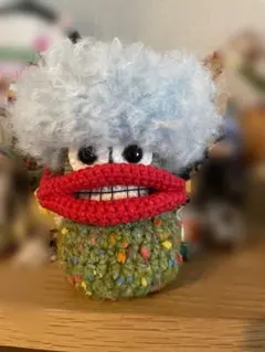 パクパクモンスター|ハンドメイド|かぎ針編み|収納袋|編みぐるみのサムネイル