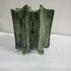 陶芸 花瓶 穴あき 釉薬 - メルカリ
