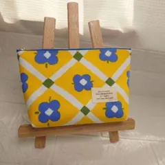 20cmファスナーマルチポーチKippis北欧柄 （ハンドメイド）
