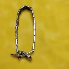 ステンレススチール リンクブレスレット磁気ブレスレット訳あり