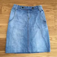 シンプル デニムスカート お値下げ