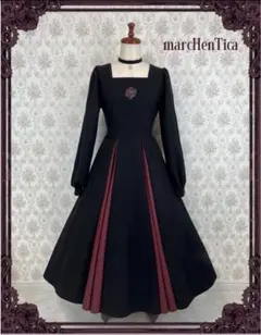 MercHenTicaソルシエールワンピース(ケープなし) ボルドー