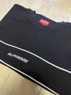 SUPREME ブラック Tシャツ メッシュ