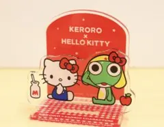ケロロ軍曹×サンリオキャラクターズ アクリルスタンド ケロロ×ハローキティ