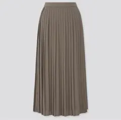 【UNIQLO】　シフォンプリーツロングスカート