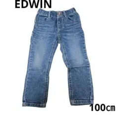 【EDWIN】デニムパンツ　100cmのサムネイル