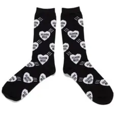 HUMAN MADE Heart Socks "Black"