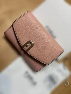 FURLA ピンク 三つ折り財布