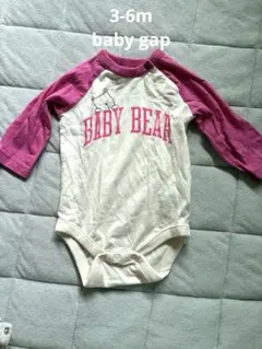 BABY BEAR 長袖ロンパース 3-6ヶ月ベビーギャップ