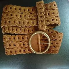 エーアイシー スエード極太ベルト