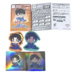 名探偵コナン　ちぢませ隊　ステッカー　コレクション2 セット