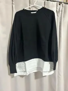 AZUL新品未使用レイヤード風 スウェット トレーナー