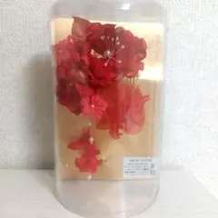髪飾り 赤い花 成人式 和装