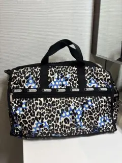 レスポートサック ボストンバッグ ラージウィークエンダー チーター柄 大容量