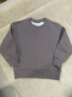 DAILY LINE ブラウン トレーナー 110 男の子 女の子