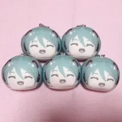 ❤︎ 初音ミク にこっ おまんじゅうにぎにぎマスコット まとめ売り セット ❤︎