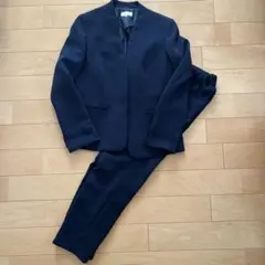 オンワード樫山 SHARE PARK セットアップスーツ M ノーカラー パンツ