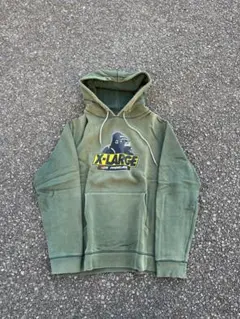 XLARGE オリーブグリーン パーカー 古着　　ヴィンテージ