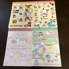 149.サンリオキャラクター メモ帳4冊セット