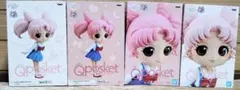 美少女戦士セーラームーンQposketCHIBIUSAフィギュア2種4点セット