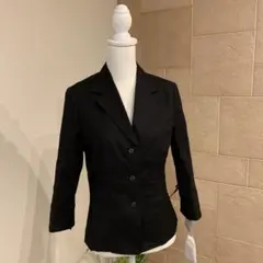 INGEBORG 黒七分袖ジャケット　未使用品