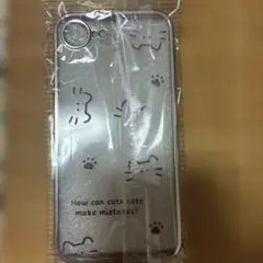 iPhone16e ケース iPhoneケース　猫模様