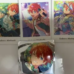 明星スバル　ぱしゃっつ3点&缶バッジセット