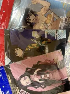 鬼滅の刃　オリジナルクリアファイル３枚セット　森永製菓
