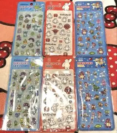 ディズニー　ぷくぷくシール　正規品　ベイマックス　トイストーリー　3種6点　各2