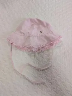 ラルフローレン　ベビー　帽子　ピンク