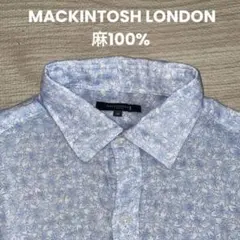 [麻100%] MACKINTOSH LONDON マッキントッシュ シャツのサムネイル