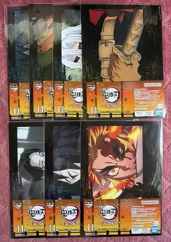 鬼滅の刃　ミニビジュアルポスター　7点セット　新品•未開封