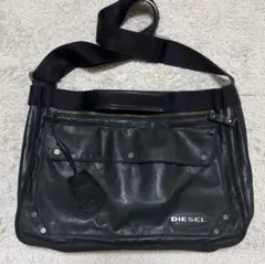 diesel レザーショルダーバッグのサムネイル