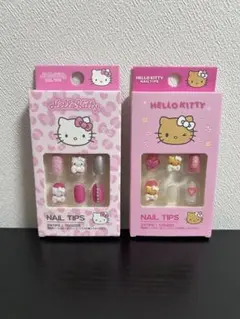 ハローキティ ネイルチップ 24TIP 2種セット