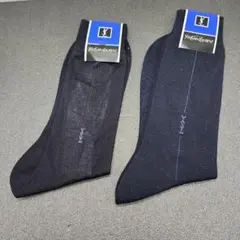 イブサンローラン　メンズ　ソックス(靴下)2足セット　サイズ25　新品未使用