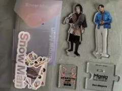 Snow Man 目黒蓮 アクリルスタンド2個とSnow Manフレークシール