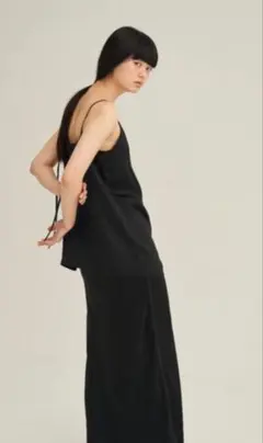 ENOF ACE CAMISOLE イナフ　ブラックのサムネイル