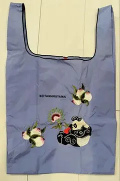 ★ケイタマルヤマ　刺繍エコバッグ　Ball&Chain パンダのサムネイル