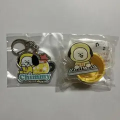 BT21 ガチャ ボトルキャップ&アクリルキーチェーン CHIMMY