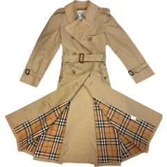 【美品】Burberrys バーバリー　トレンチコート　ノバチェック　L
