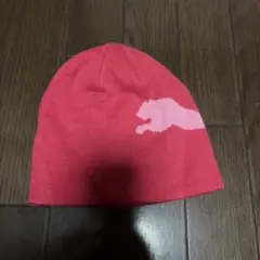 PUMA ピンク ニット帽