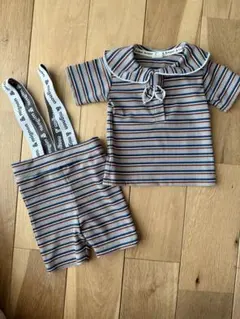 &mignon バースデイ　上下セット 80cm