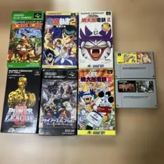 SFC スーパーファミコン ゲームソフト 8本セット