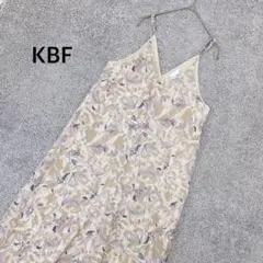 【KBF】花柄オールインワン パープルのサムネイル