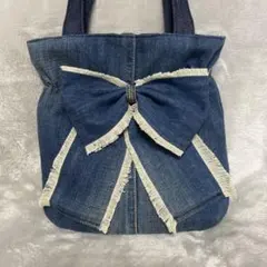 リメイクデニムバッグ