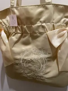 メゾンドフルール ちいかわ 刺繍ダブルリボン トートバッグ うさぎ