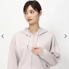 【ほぼ未使用品】ミッシュマッシュ ダンボールジップクロップドパーカー