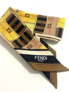FENDI シルク スカーフ ラッピー