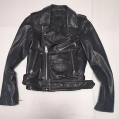 平成ギャル y2kグランジ レザージャケット ダブルライダース punk